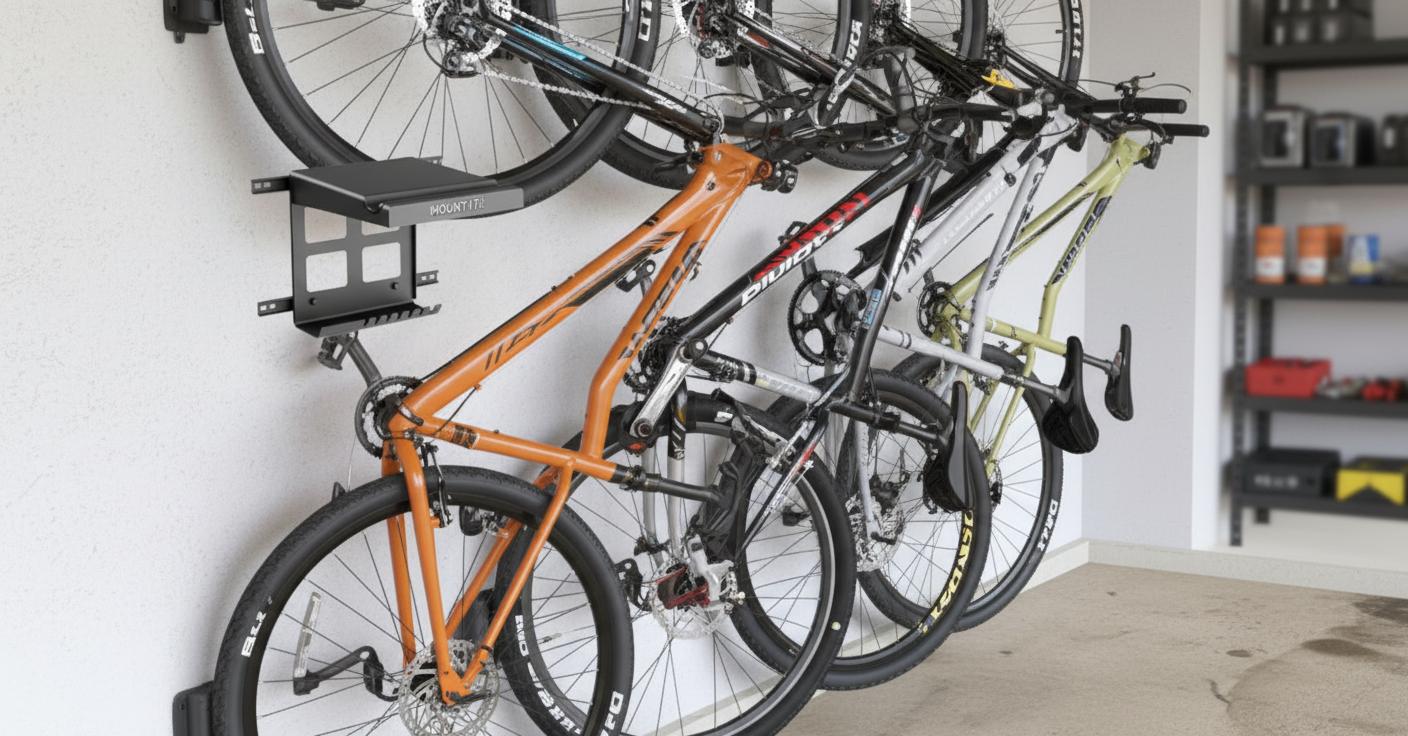Best Adjustable Wall-Mounted Bike Racks - Space-Saving, Organized Storage, Extra Utility