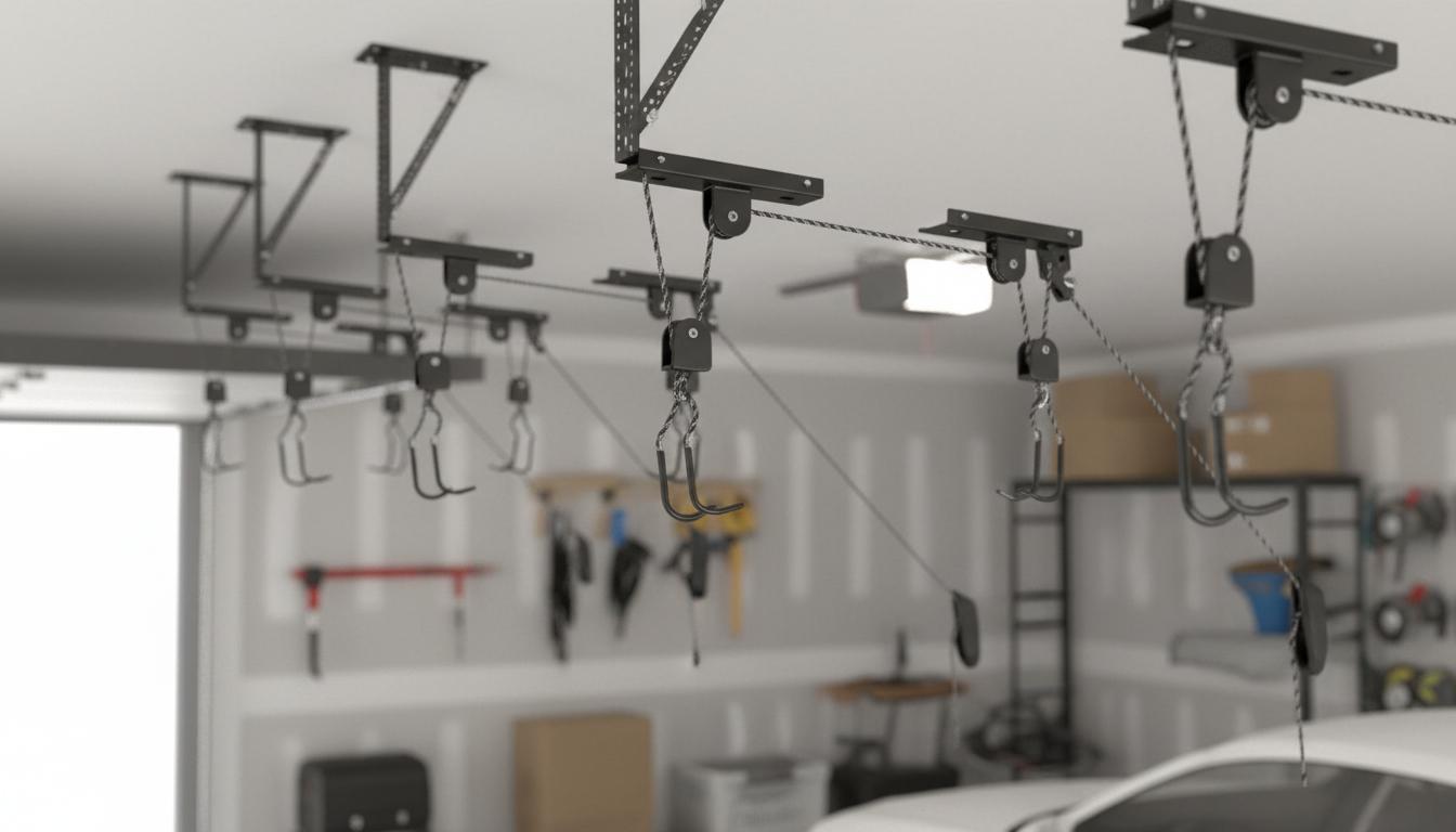 Best Bicycle Ceiling Hoist Lift - Convenient, Electricity-Free, Space-Saving Storage