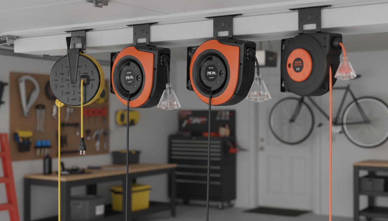 Best Ceiling-Mounted Extension Cord Reels - Space-Saving, Durable, and Easy to Use