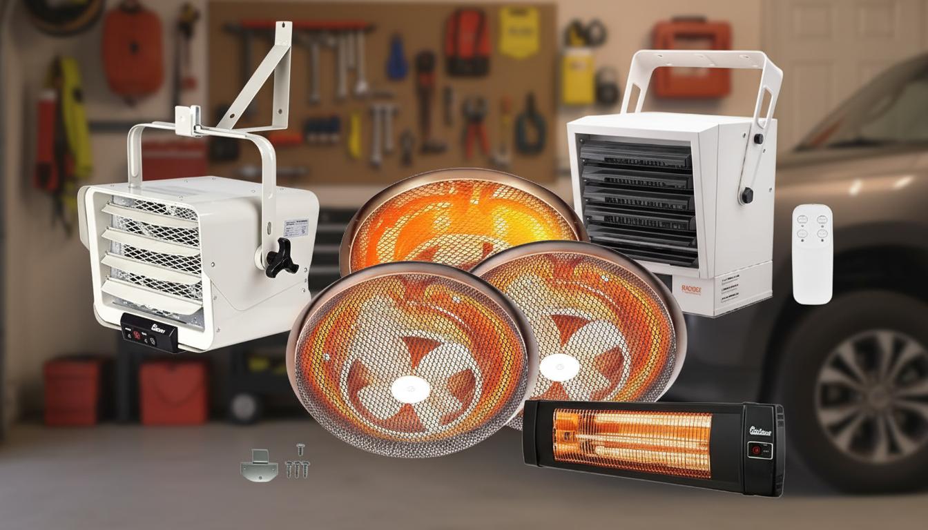 Best Ceiling-Mounted Shop Heater - Powerful 7500-Watt Output, Ideal for Large Garages, Efficient Heat Distribution