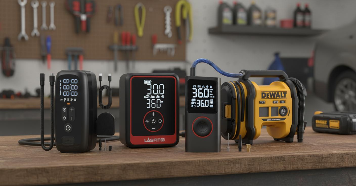 Best Compact Air Compressor - Portable, Fast Inflation, User-Friendly