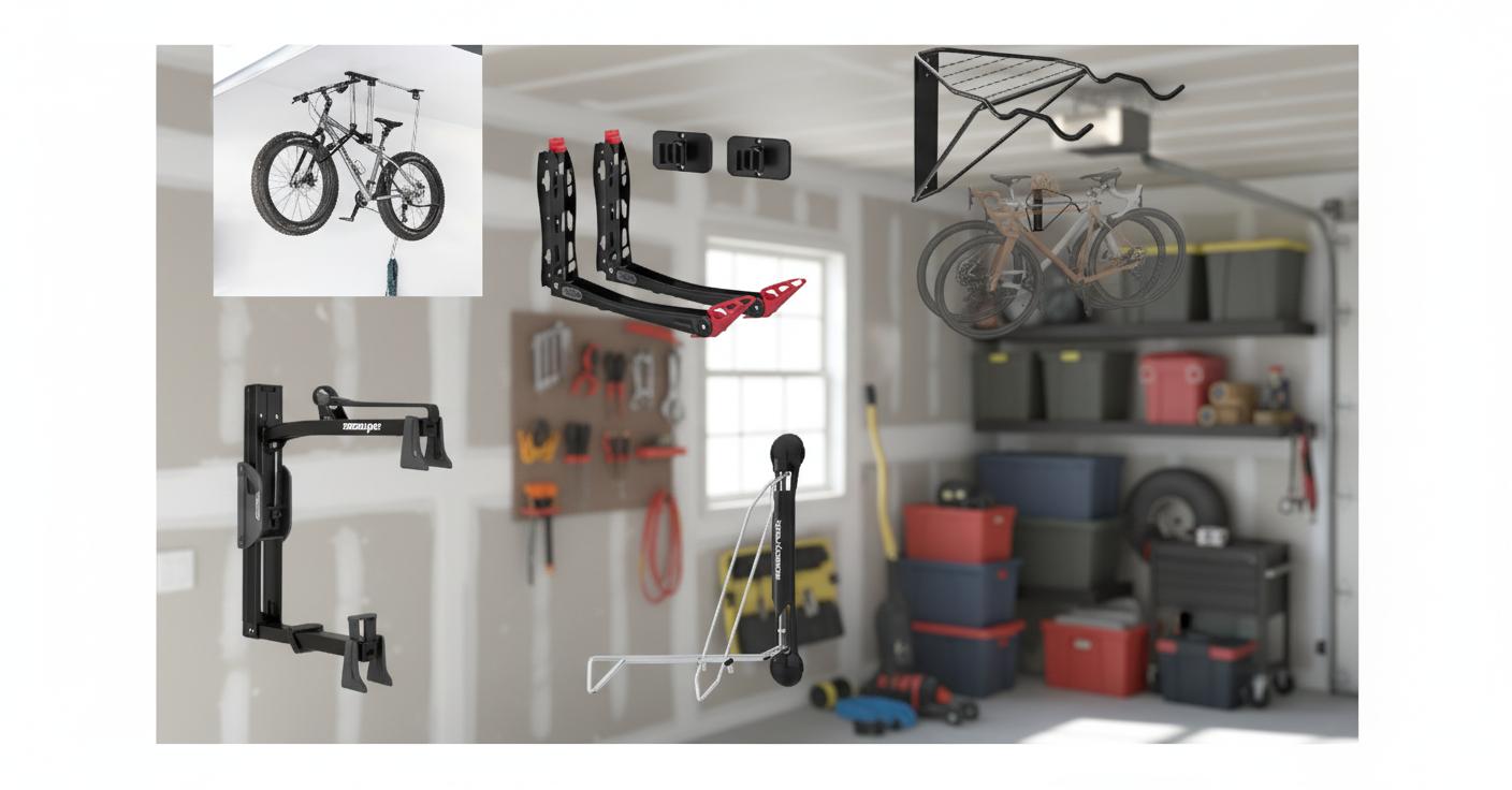 Best Compact Wall-Mounted Bike Lifts - Secure Storage, Space-Saving Design, Easy Installation