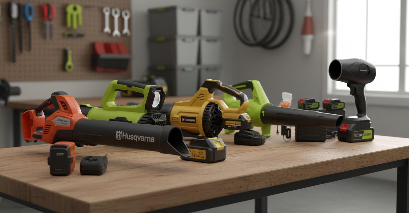 Best Cordless Electric Leaf Blower - Powerful Performance, Quiet Operation, Long Battery Life