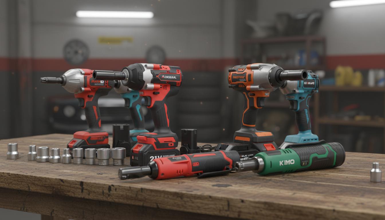 Best Cordless Electric Wrench - Efficient Tightening, Compact Design, Powerful Torque