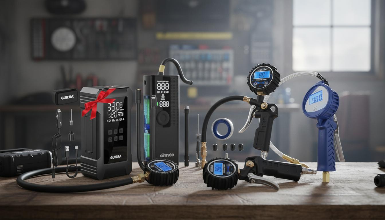 Best Digital Tire Inflator - Fast Inflation, Cordless Convenience, Heavy-Duty Performance