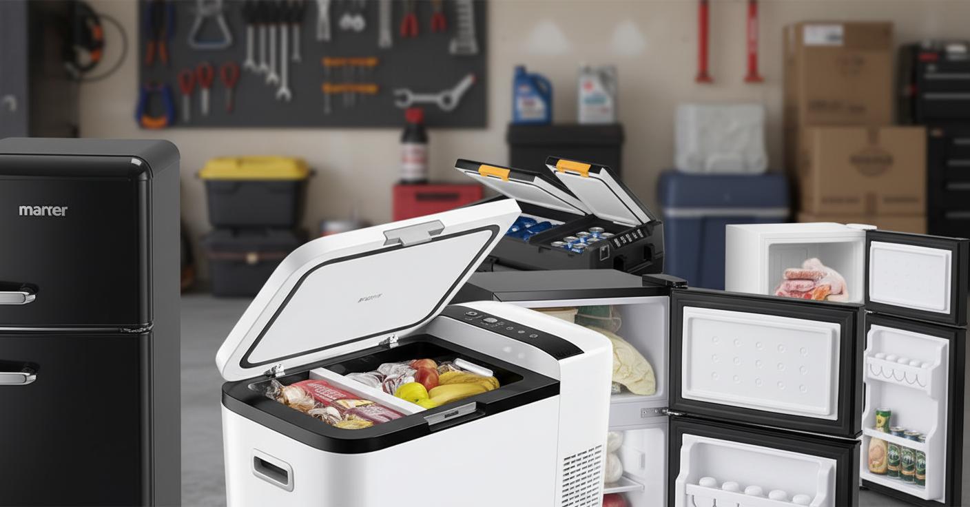 Best Dual Zone Mini Fridge/Freezer - Compact Cooling, Space-Saving Design, and Efficient Freezing