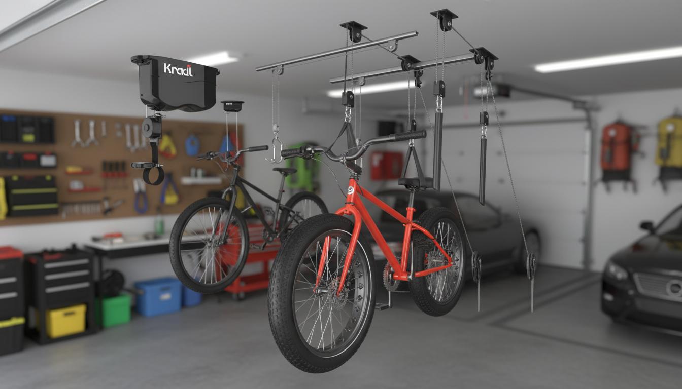 Best Electric Bike Ceiling Hoist - Effortless, Electric-Free, Space-Saving Storage