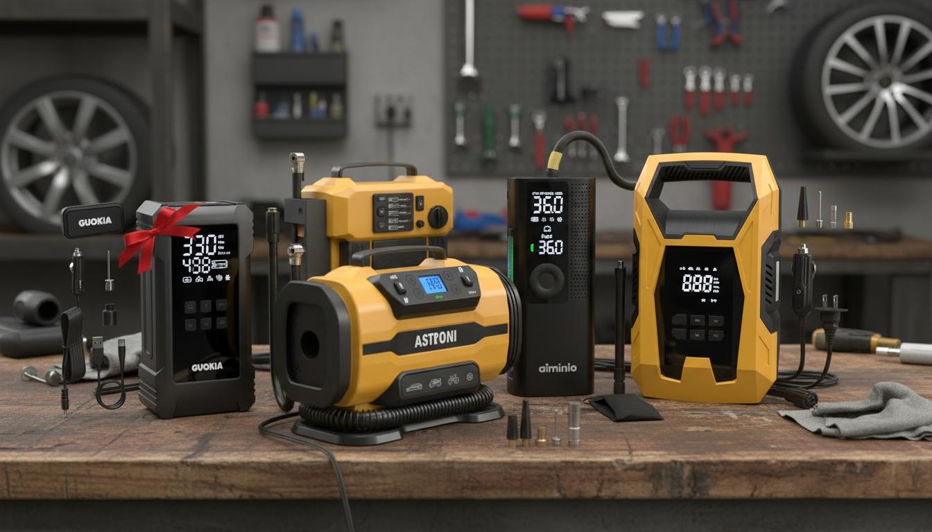 Best Electric Tire Inflator - Fast, Cordless, Heavy-Duty Performance