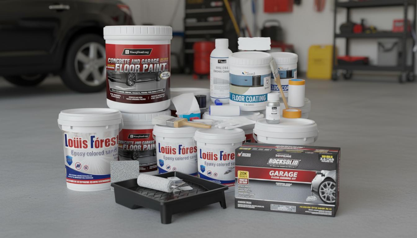 Best Floor Coating Kit - Durable, Low-VOC, Garage and Basement Ready