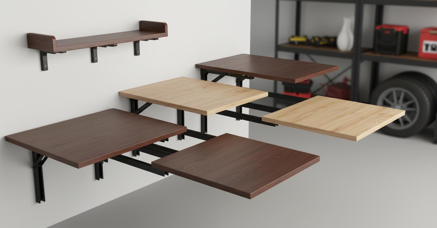 Best Fold-Down Wall Worktable - Space-Saving, Versatile, and Easy to Install