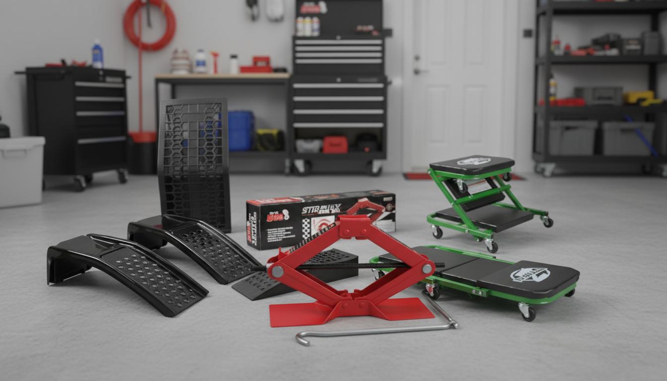 Best Foldable Car Lift - Durable Construction, Portable Design, Low Chassis Compatibility