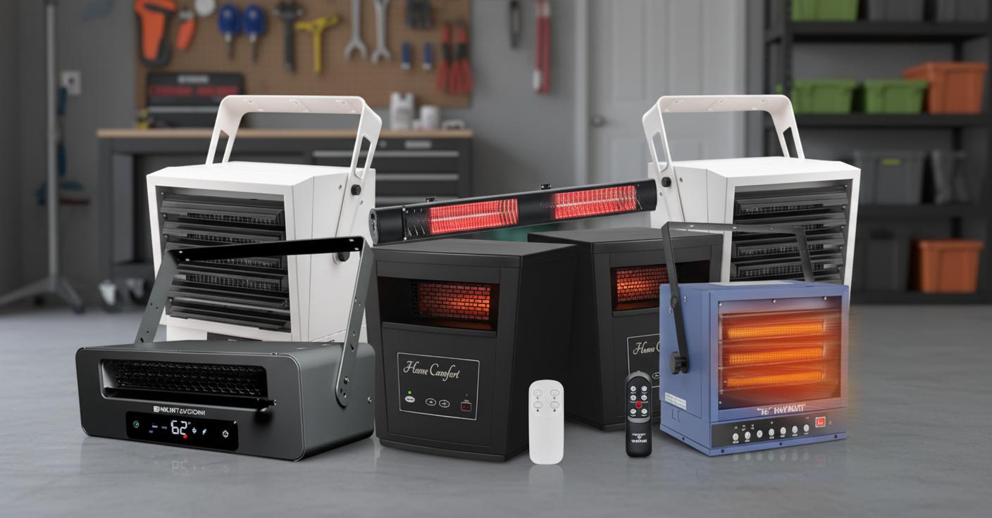 Best Garage Heater with WiFi Control - Fast Heating, Intelligent Safety, and Remote Access