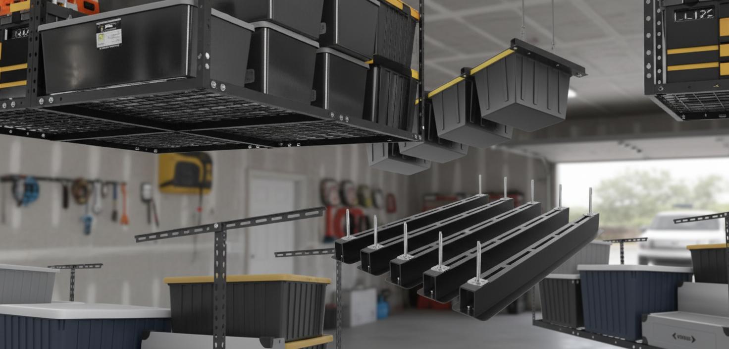 Best Heavy-Duty Overhead Storage Racks - Maximizing Garage Space, Durable Construction, Easy Installation
