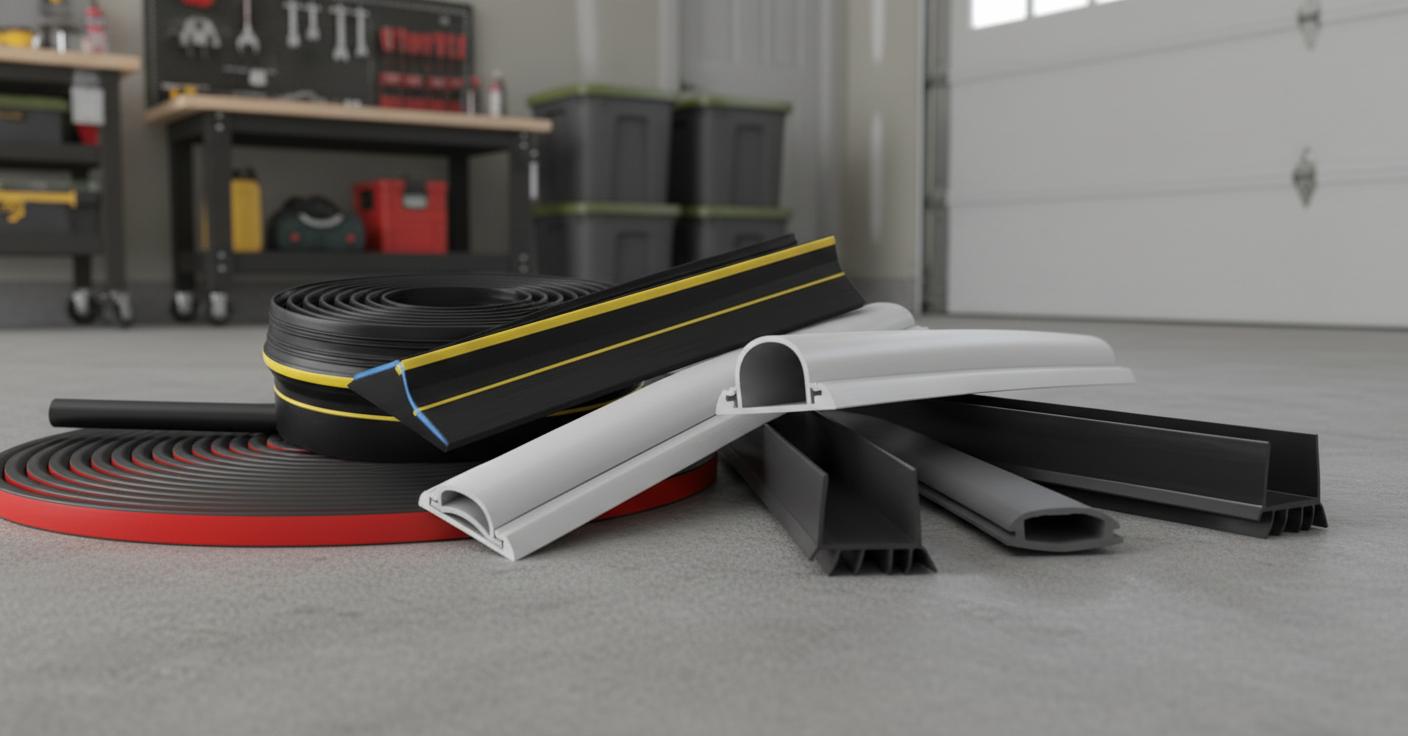 Best Heavy-Duty Rubber Door Threshold Seal - Superior Water Resistance, Durable Construction, and Effective Draft Protection