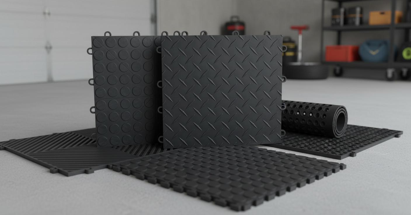 Best Heavy-Duty Rubber Garage Flooring Tiles - Durable, Non-Slip, and Easy to Install
