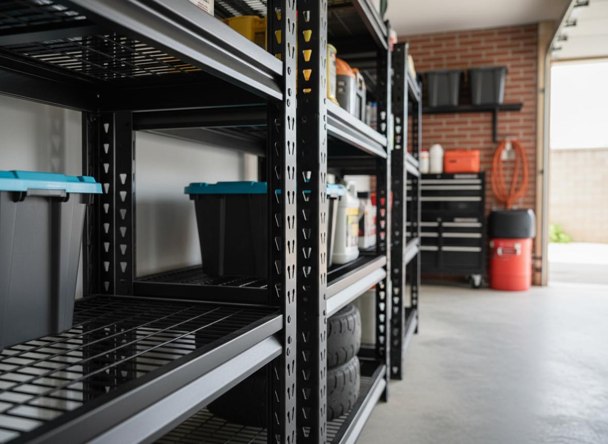 Best Heavy-Duty Shelving Units - Sturdy Construction, Space-Saving Wall-Mounted Design, Load-Bearing Strength