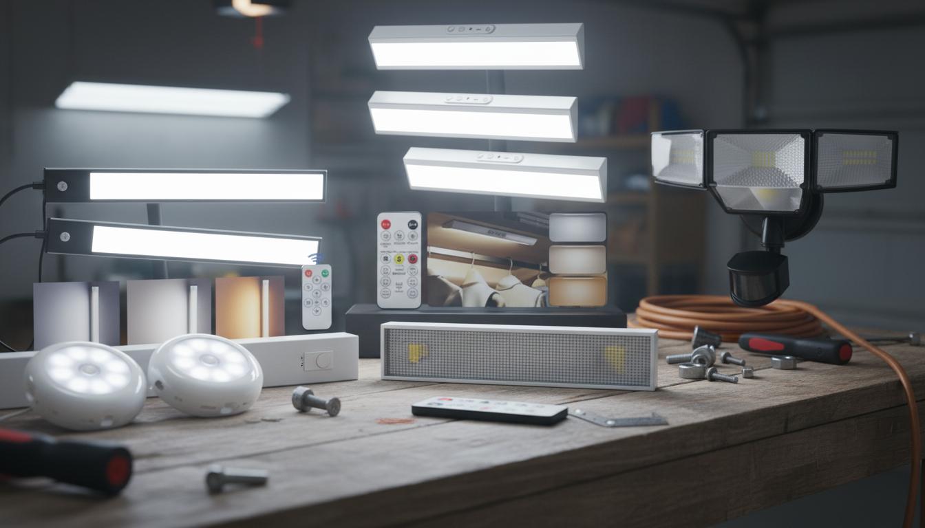 Best High-Lumen Motion Sensor Lights - Hands-Free Operation, Customizable Settings, Energy Efficient