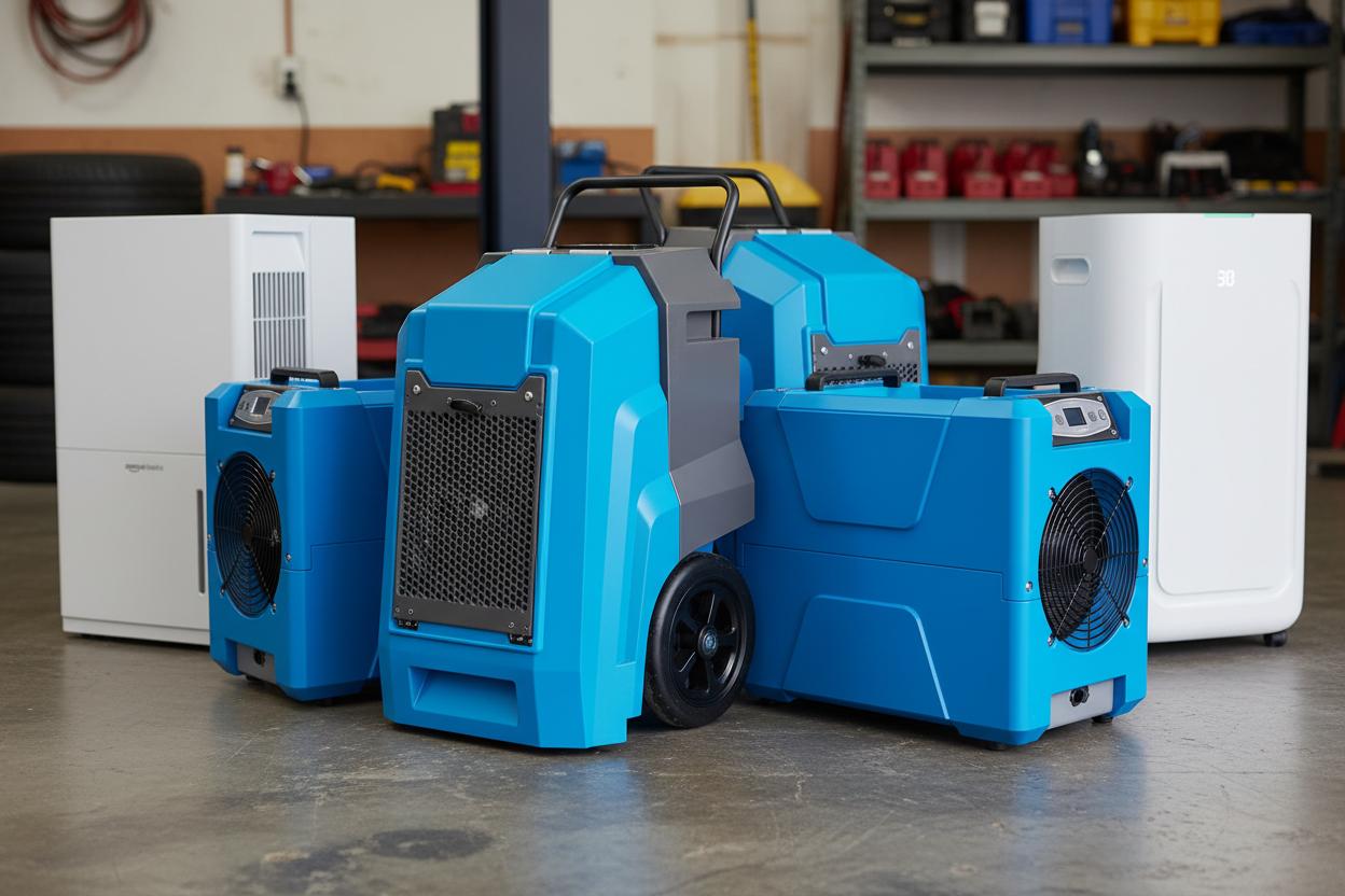 Best Industrial Dehumidifier - Efficient Humidity Control, Large Room Coverage, Energy Saving