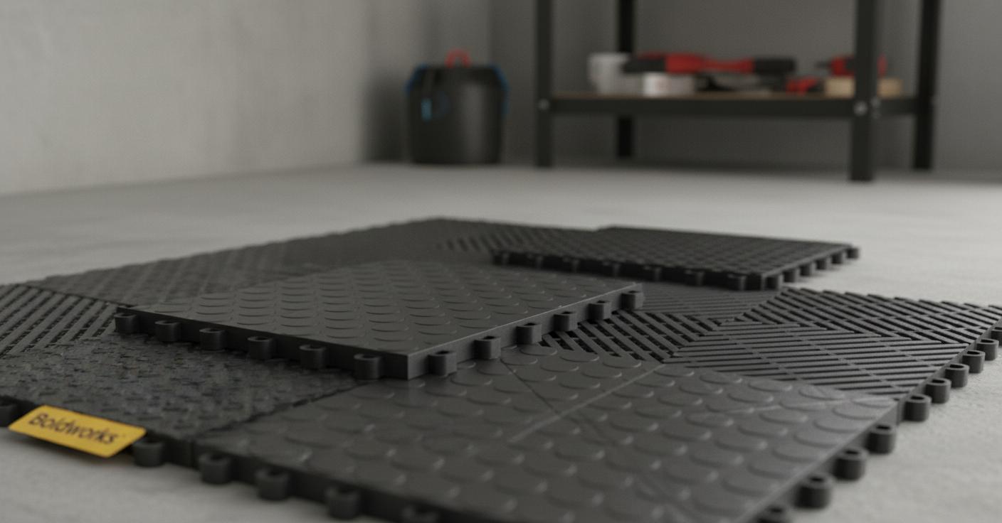 Best Insulated Garage Flooring Tiles - Durable, Stylish, and Easy-to-Install Modular Design