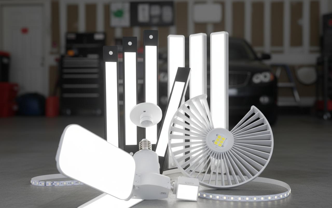 Best LED Motion-Sensor Lighting Panels - Versatile, Rechargeable, and Perfect for Kitchen and Closet Illumination