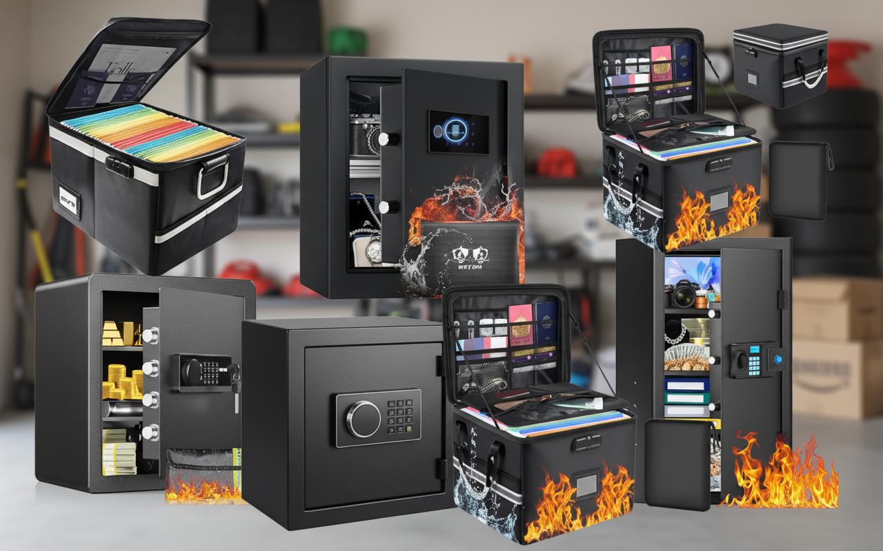 Best Lockable Fireproof Storage Cabinet - Secure, Fireproof, and Portable Document Storage