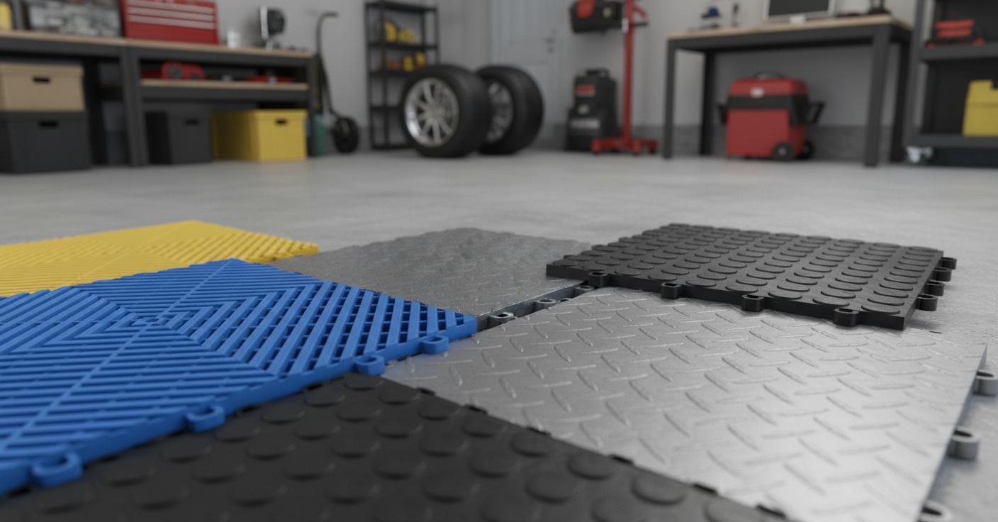 Best Modular Garage Floor Tiles - Durable, Self-Draining, and Easy to Install