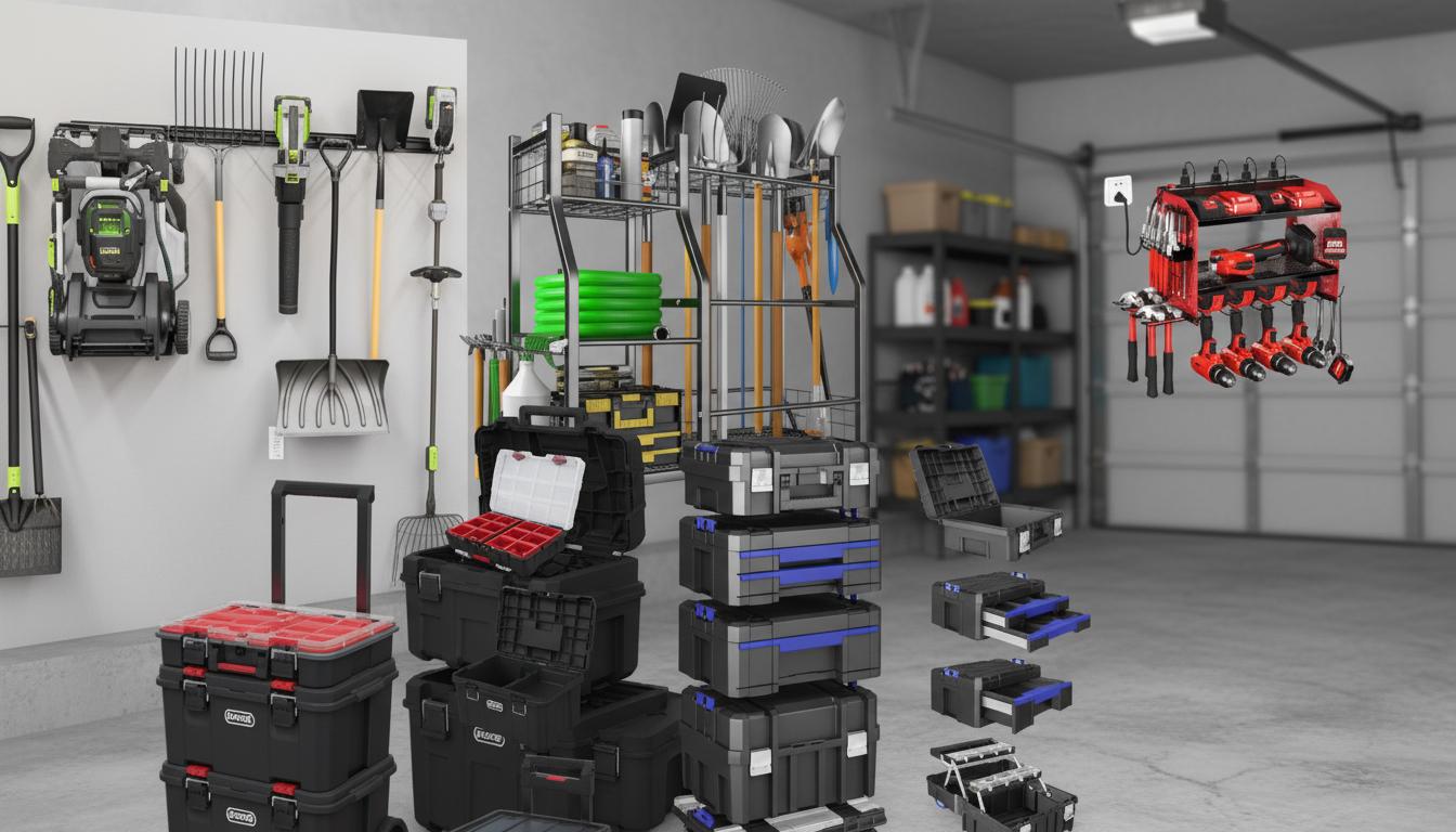 Best Modular Tool Storage System - Heavy-Duty Capacity, Versatile Organization, Durable Construction