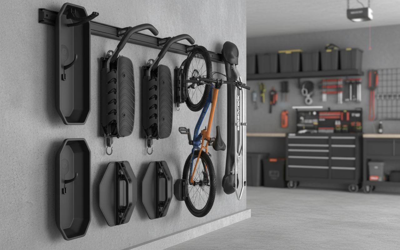 Best Modular Wall Bike Rack System - Sturdy Construction, Space-Saving Design, Easy Installation