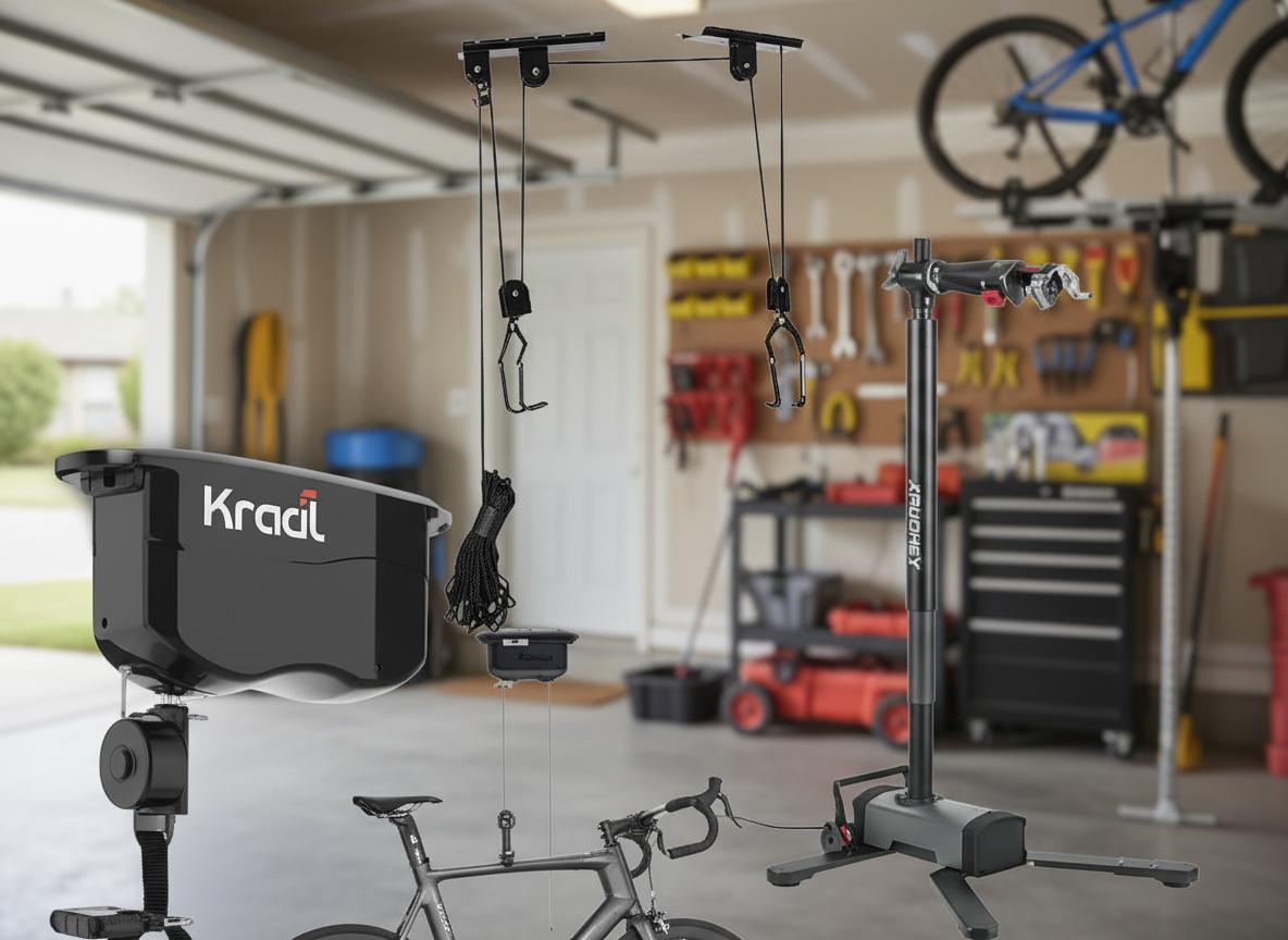 Best Motorized Overhead Bike and Lawn Equipment Lift - Maximizing Garage Space, Heavy-Duty Storage, and Easy Operation