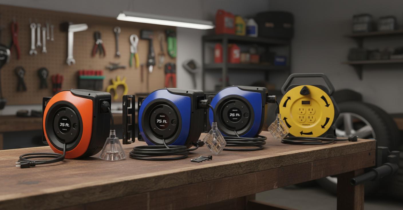 Best Motorized Reel Extension Cord - Heavy-Duty Power, Enhanced Safety, Convenient Use