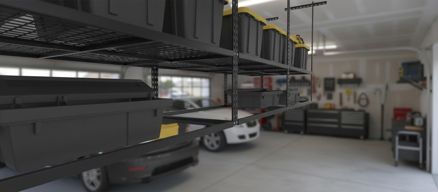 Best Overhead Ceiling Storage Racks - Maximizing Garage Space, Heavy-Duty Durability, Easy Installation