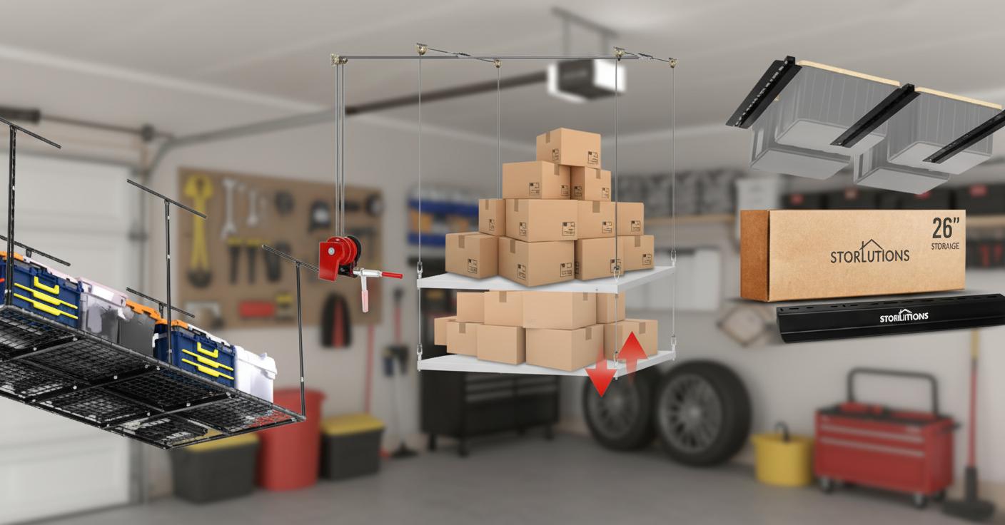 Best Overhead Retractable Storage Racks - Space-Saving, Durable, and Easy to Access