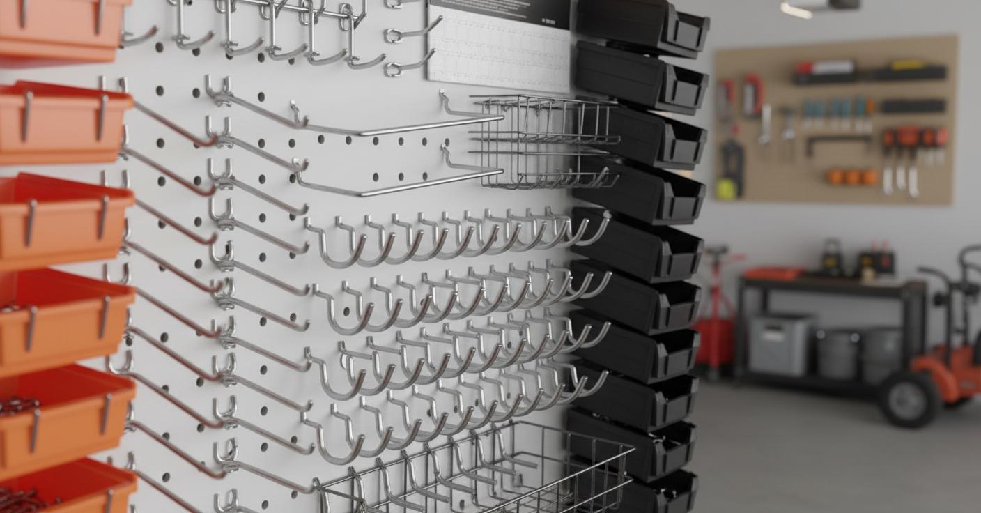 Best Pegboard Accessory Kit - Versatile Compatibility, Durable Construction and Easy Installation