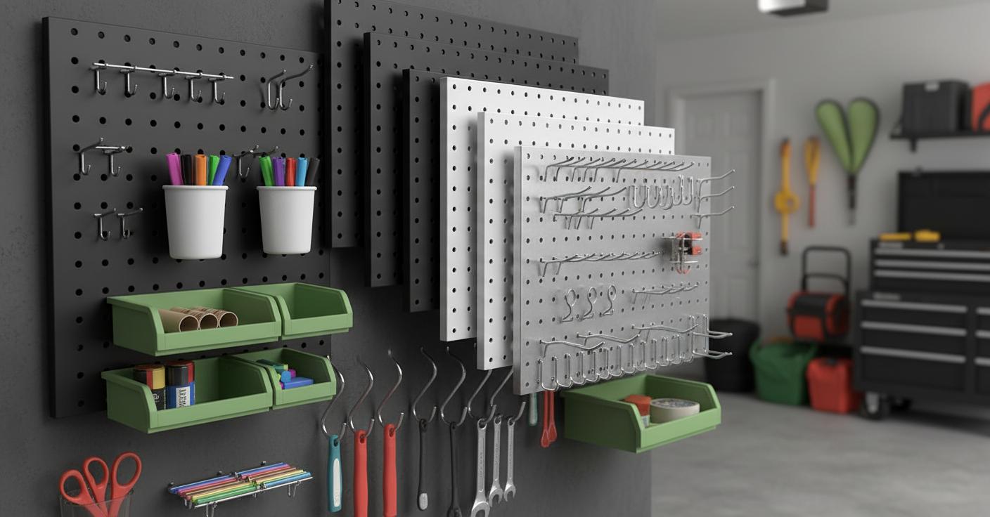 Best Pegboard Wall Panel System - Efficient Organization, Versatile Storage, and Durable Design