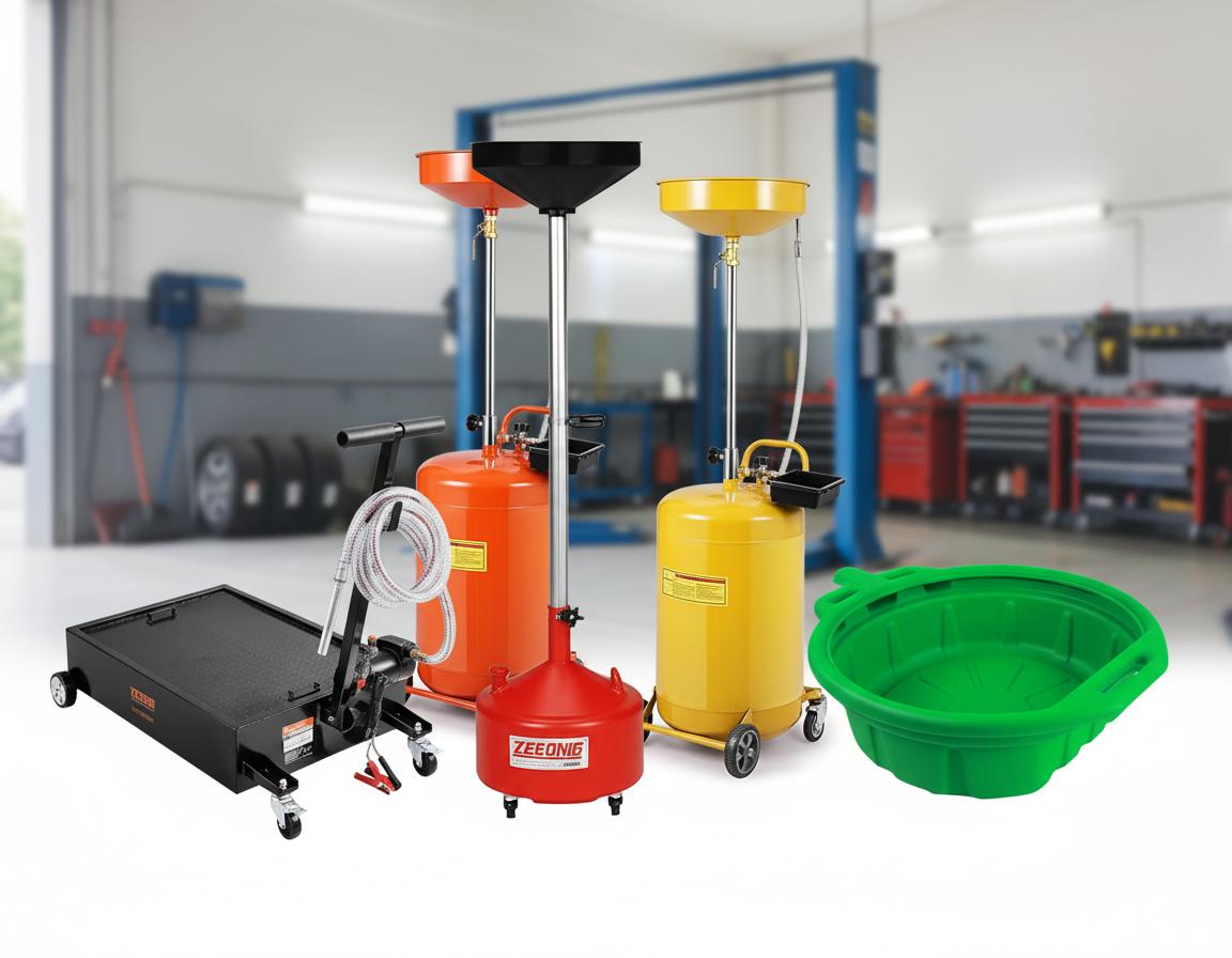 Best Portable Oil Drain Pan - Efficient Capacity, Durable Design and Easy Handling