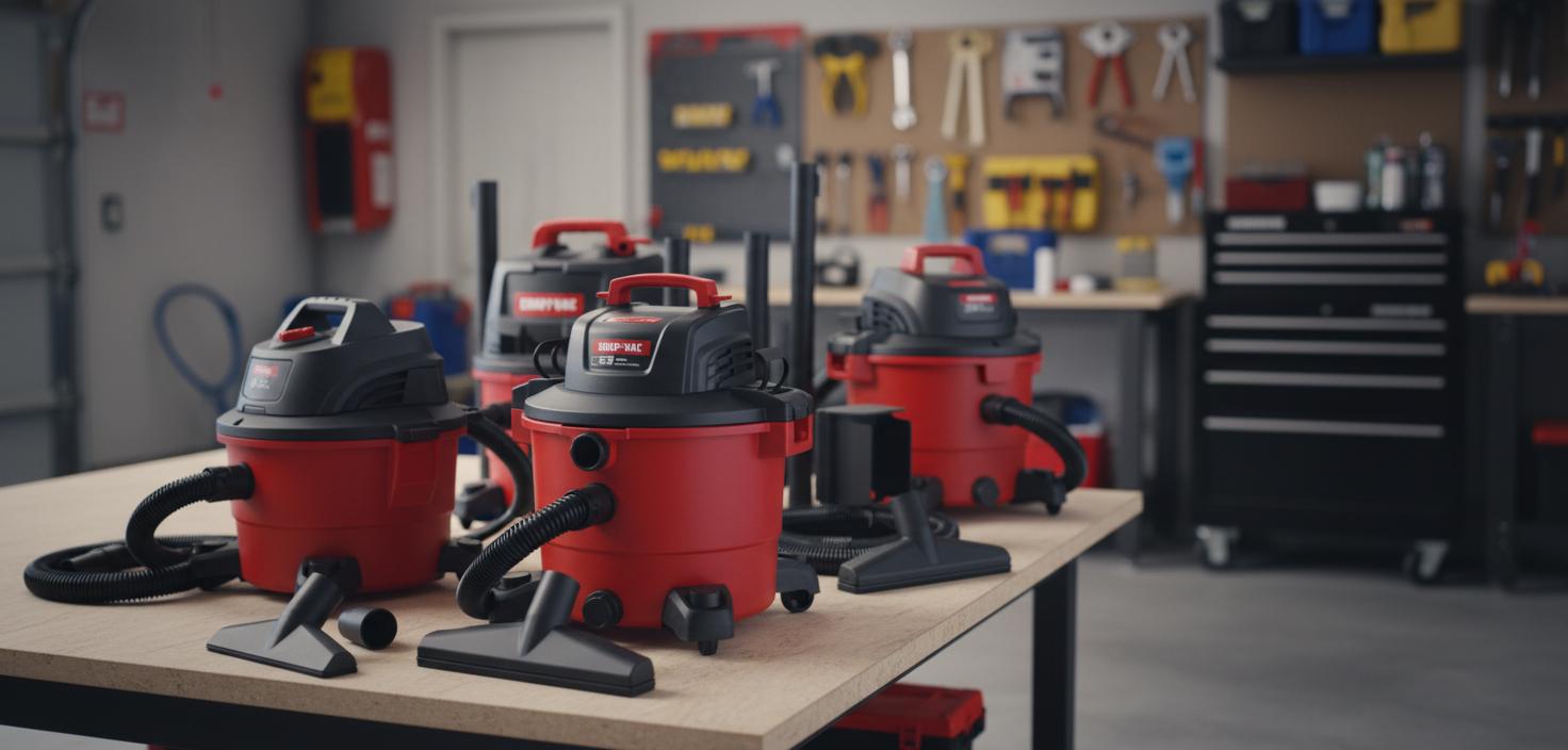 Best Portable Shop Vacuum with Wall Mount - Quick Cleanup, Versatile Wet and Dry Use, Space-Saving Design