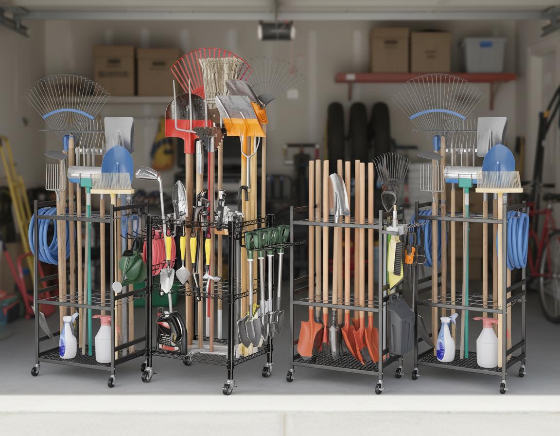 Best Rolling Garden Tool Caddy - Organizing, Securing, and Easy Mobility