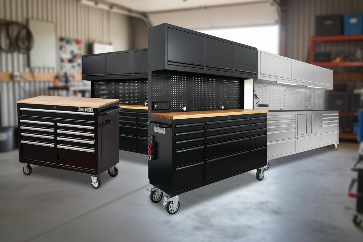Best Rolling Tool Chest with Integrated Power Strip - Secure Storage, Mobile Convenience and Efficient Organization