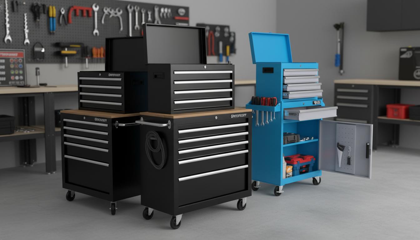 Best Rolling Tool Chest with Power Outlets - Organized Storage, Easy Mobility, and Convenient Charging