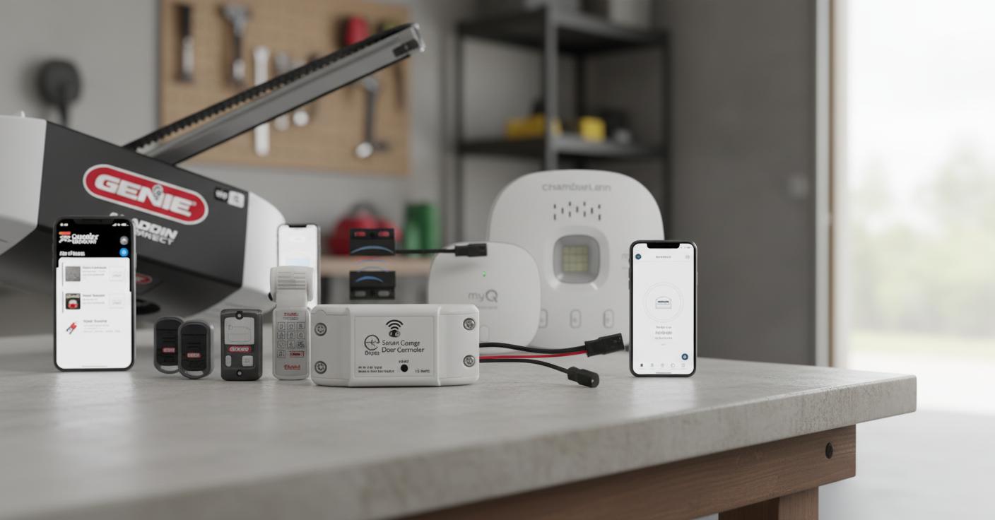 Best Smart Garage Door Opener - Wi-Fi Connectivity, Remote Control, Security Alerts