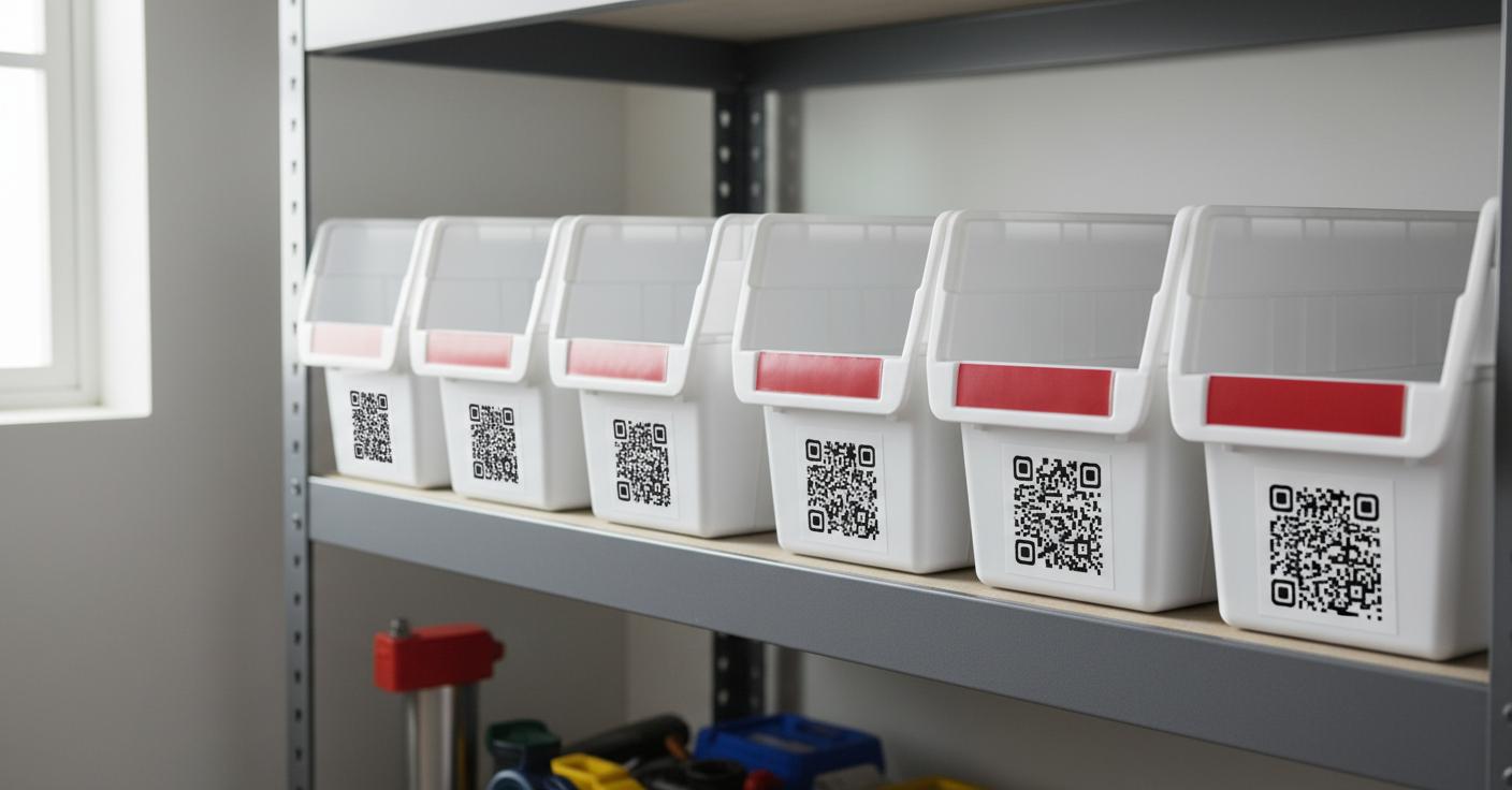 Best Stackable Storage Bins with Barcode Labels - Easy Identification, Efficient Tracking, and Durable Design