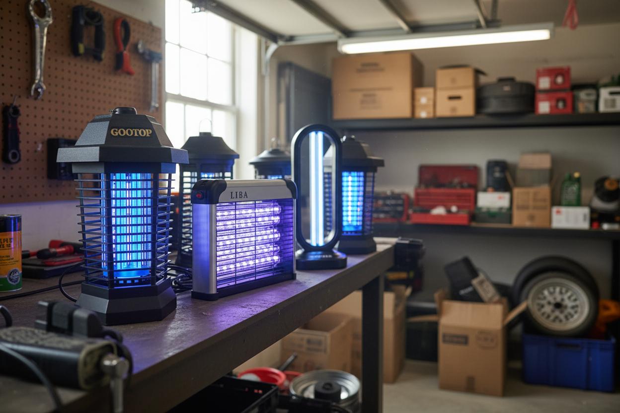 Best Ultraviolet Insect Killer Lamp - Powerful Mosquito Control, Dual Indoor and Outdoor Use, Energy Efficient Design