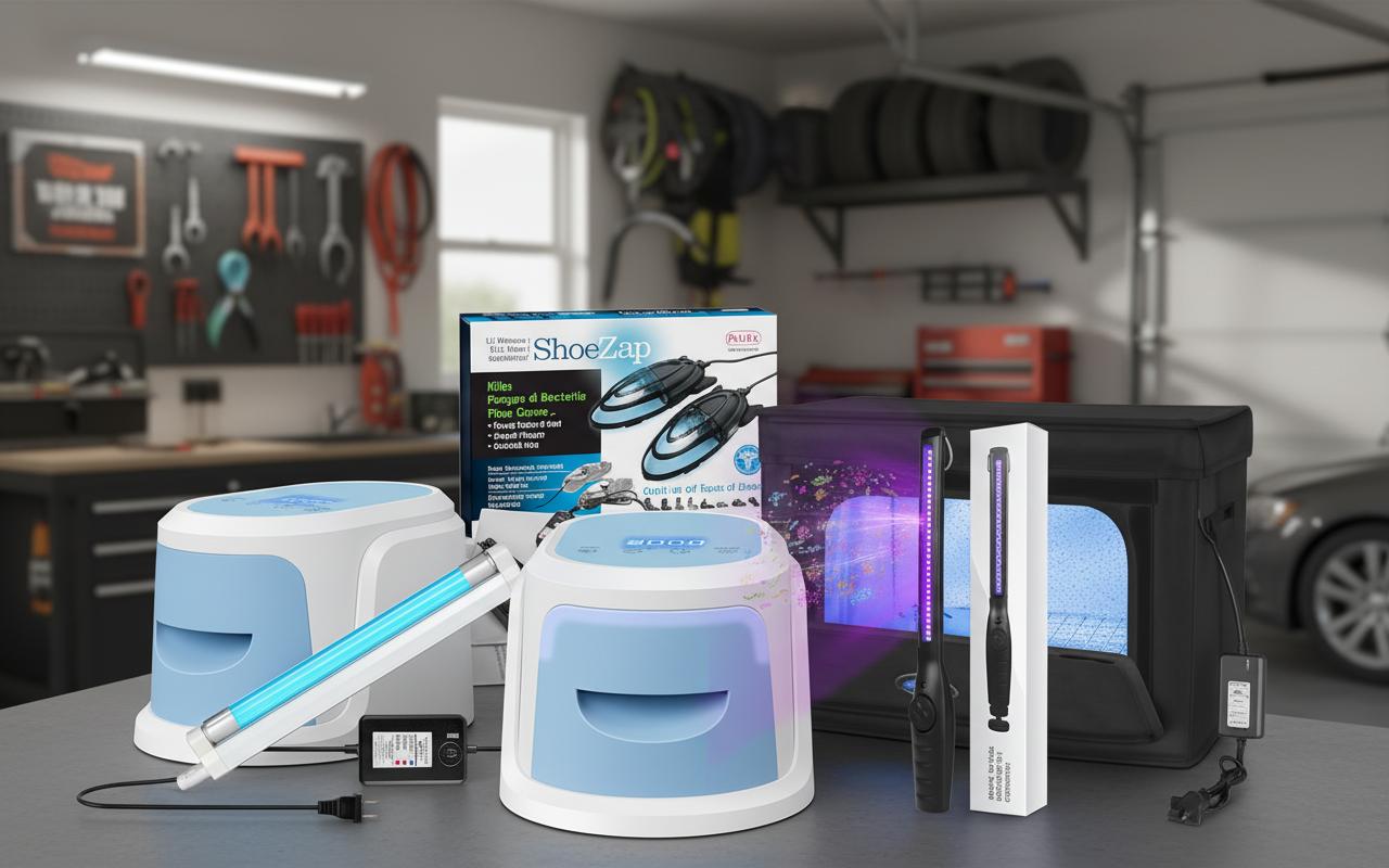 Best UV Shoe and Gear Sanitizer - Portable, Effective, and Easy-to-Use for Everyday Items