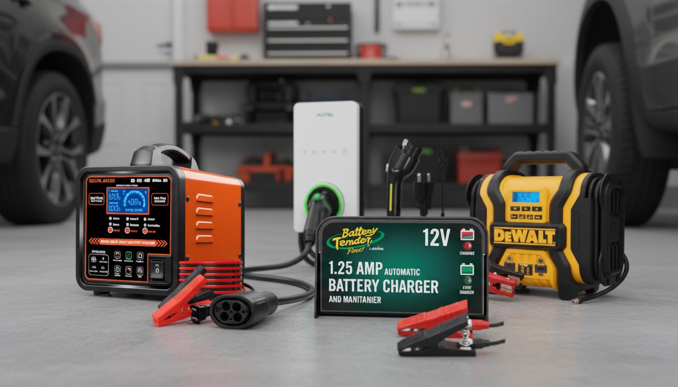Best Vehicle Battery Charging Station - Reliable Automatic Maintenance, Smart Safety Features, User-Friendly Design
