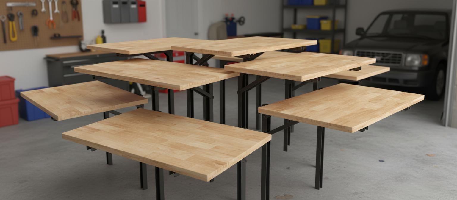 Best Wall-Mounted Foldable Work Table - Space-Saving, Durable, and Easy to Install