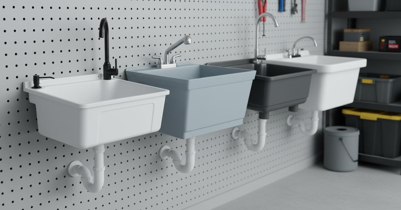 Best Wall-Mounted Folding Utility Sinks - Space-Saving, Durable, and Easy to Install