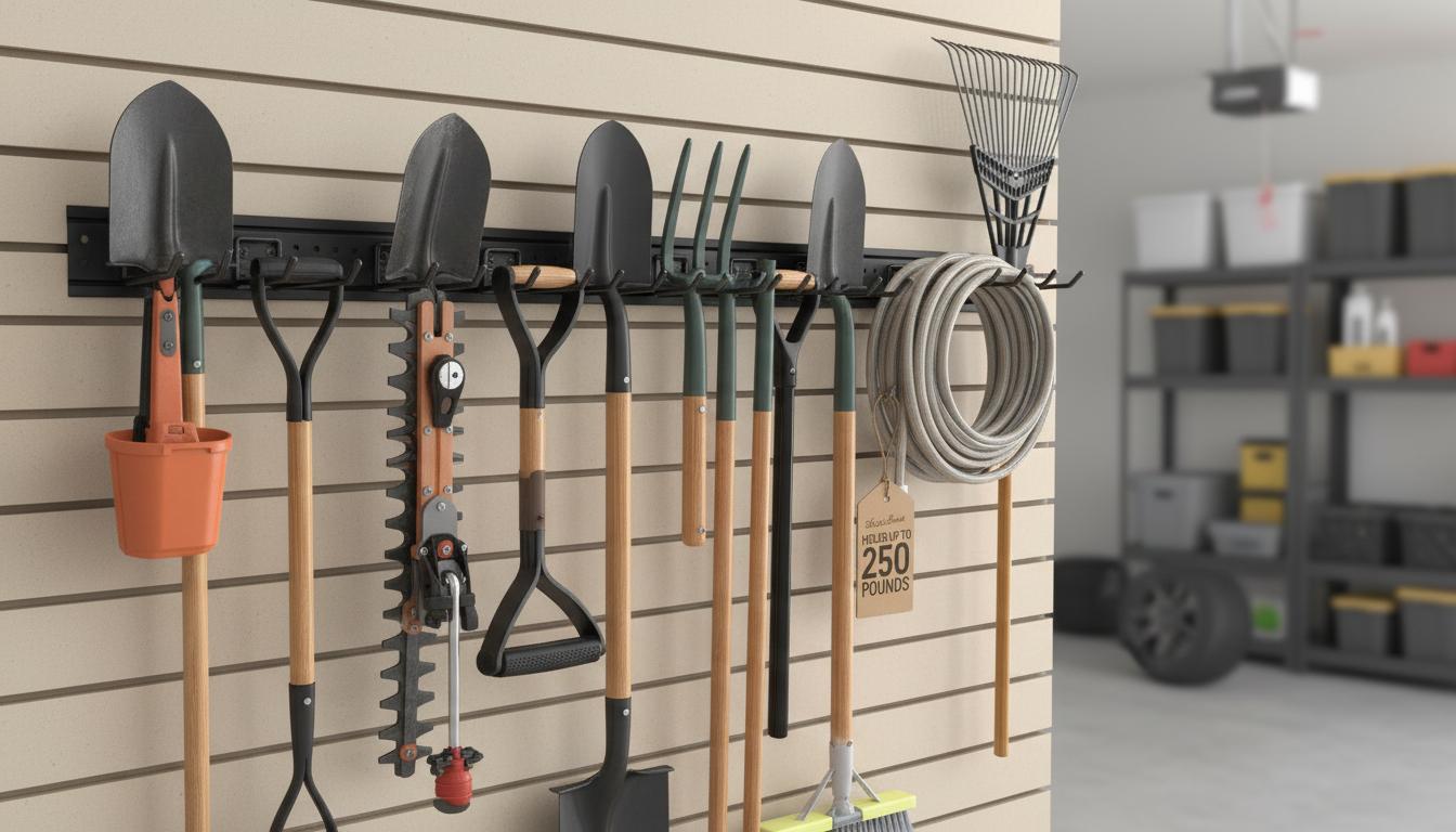Best Wall-Mounted Garden Tool Rack - Durable, Space-Saving, Heavy-Duty Organization