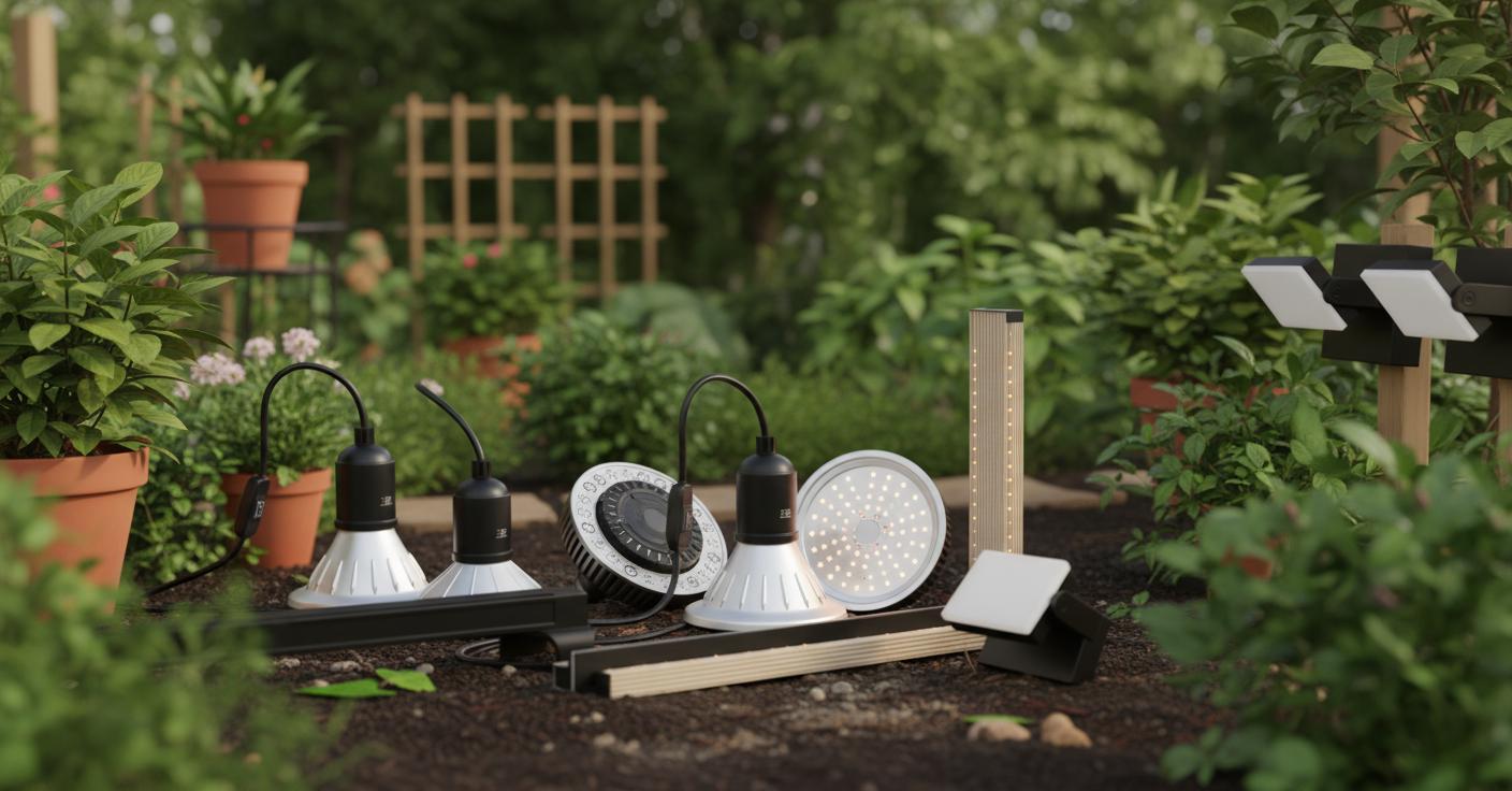 Best Adjustable Outdoor Grow Lights - Energy Efficient, Weather Resistant, and Optimal Plant Growth