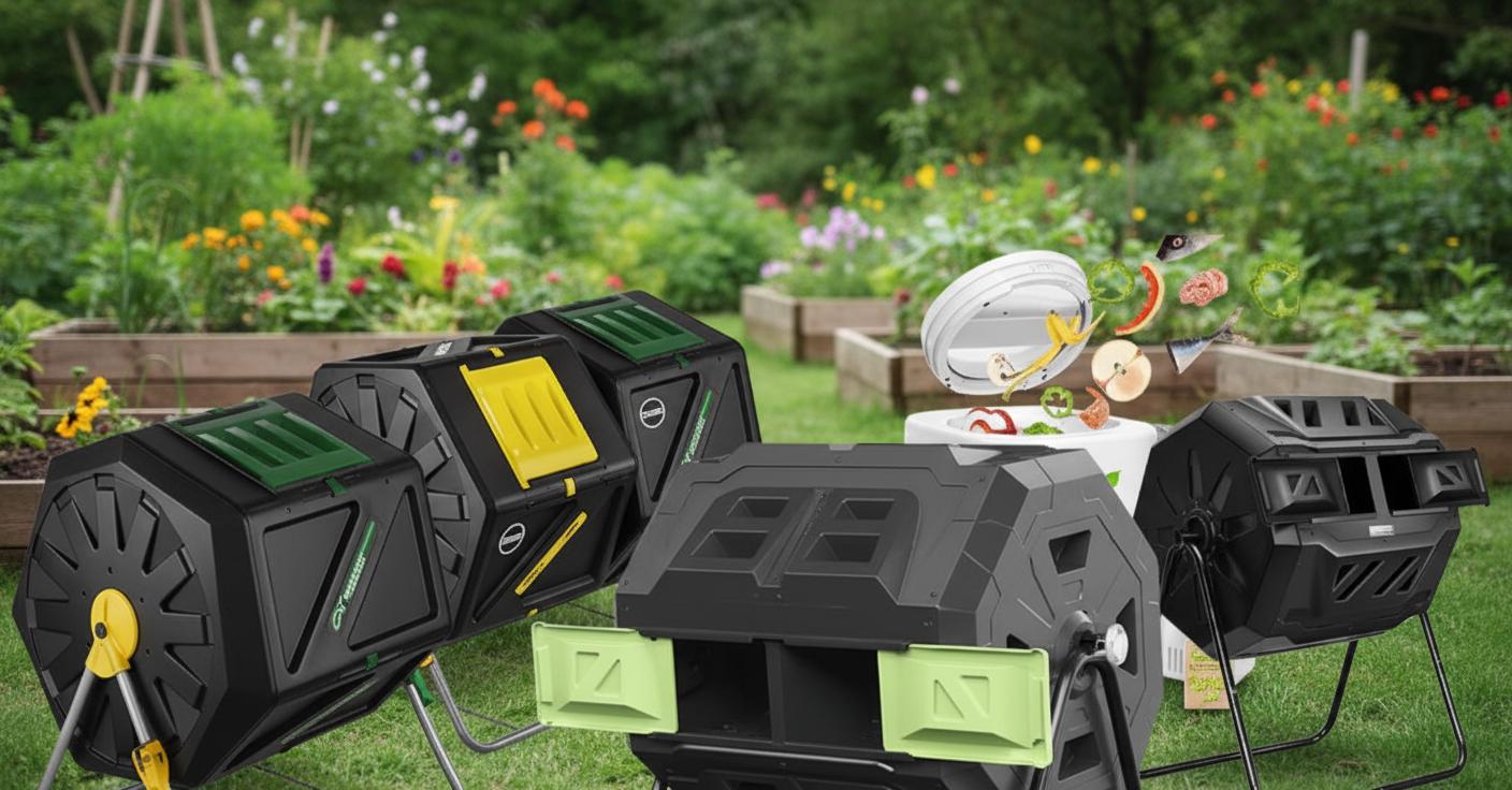 Best Automated Compost Tumblers - Fast Processing, Large Capacity, Easy Operation