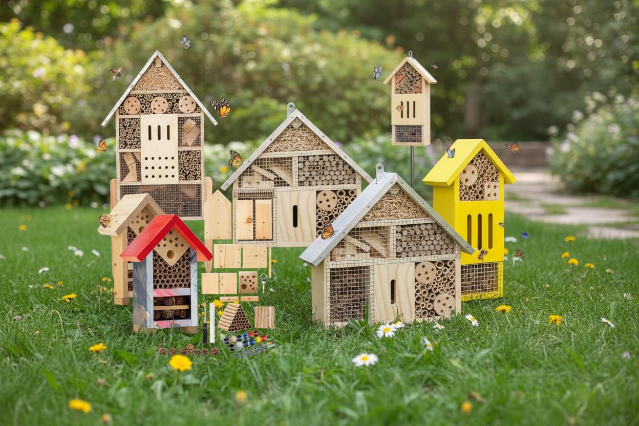 Best Bee and Butterfly House - Durable Design, Eco-Friendly Materials and Easy Installation